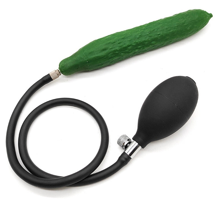 Gode gonflable Concombre 18 x 3.5cm