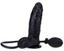 Gode gonflable Inflat 14 x 4.5 cm Noir