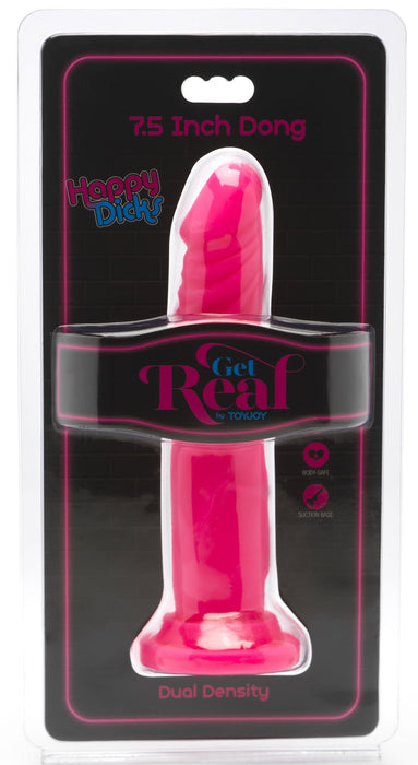 Gode Happy Dick 18 x 3.5 cm Rose