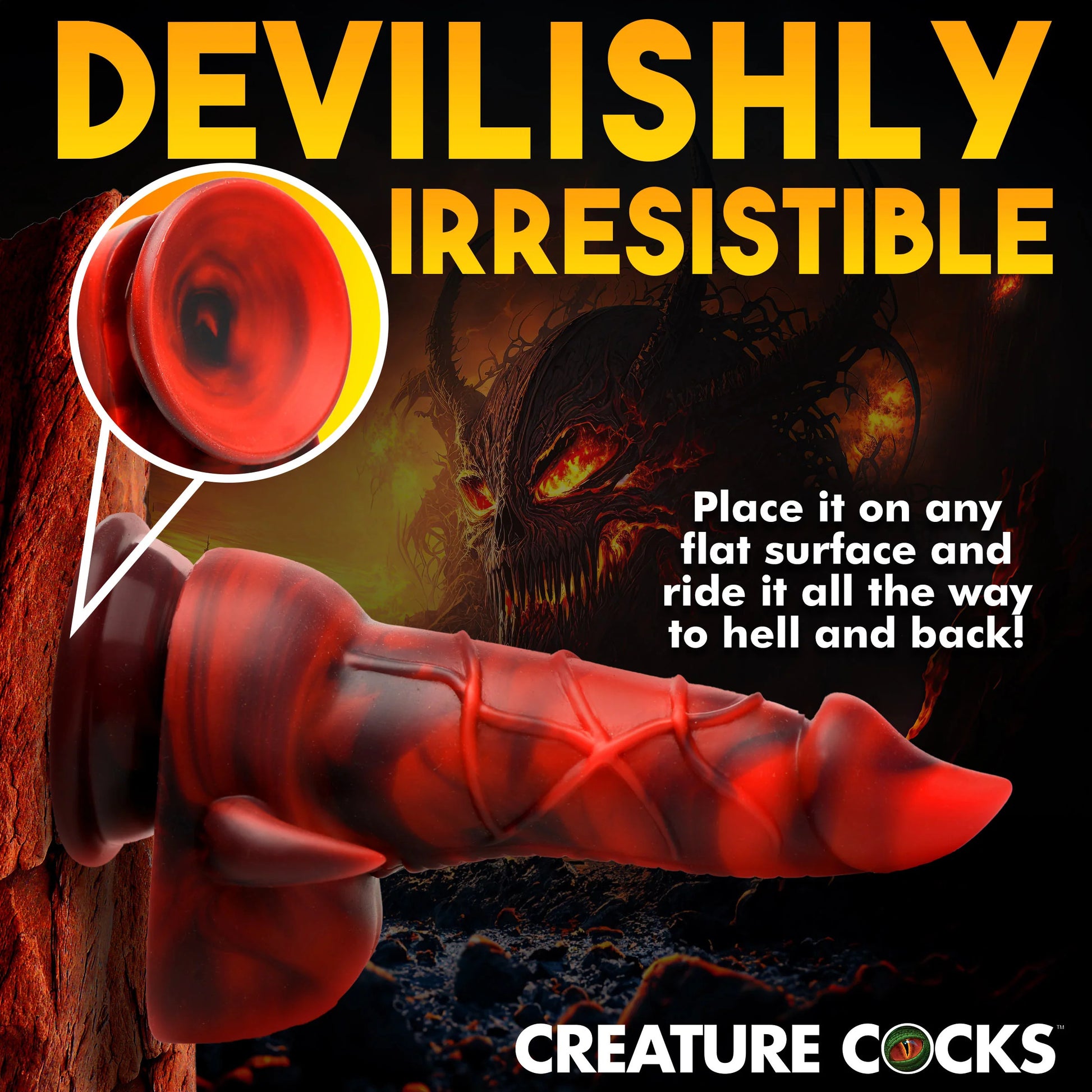 Gode Horny Devil 13 x 5cm