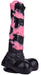 Gode Horse Hurulf M 24.5 x 6.5cm Noir-Rose