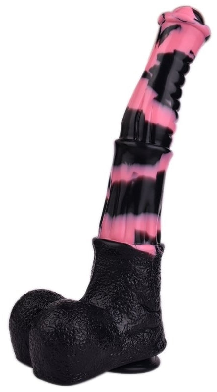 Gode Horse Tinulf L 28 x 6.5cm Noir-Rose