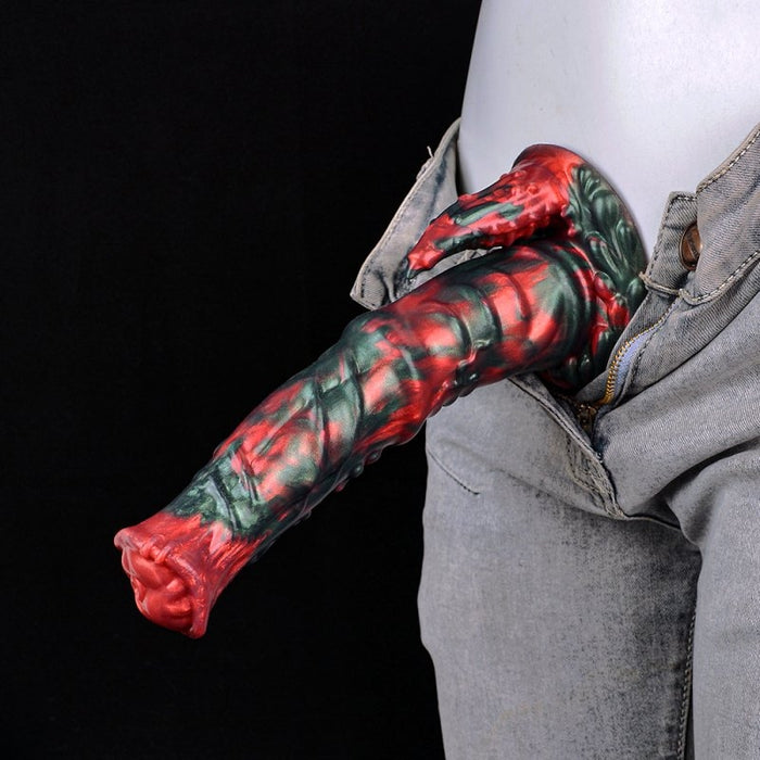 Gode Iktorix 20 x 5cm Noir et Rouge
