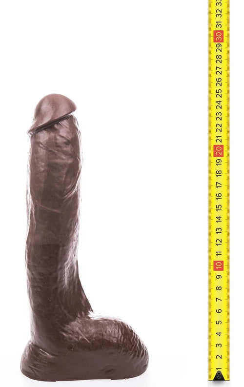 Gode Jay M Hung System 19 x 5.5 cm Marron