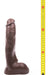 Gode Jay M Hung System 19 x 5.5 cm Marron
