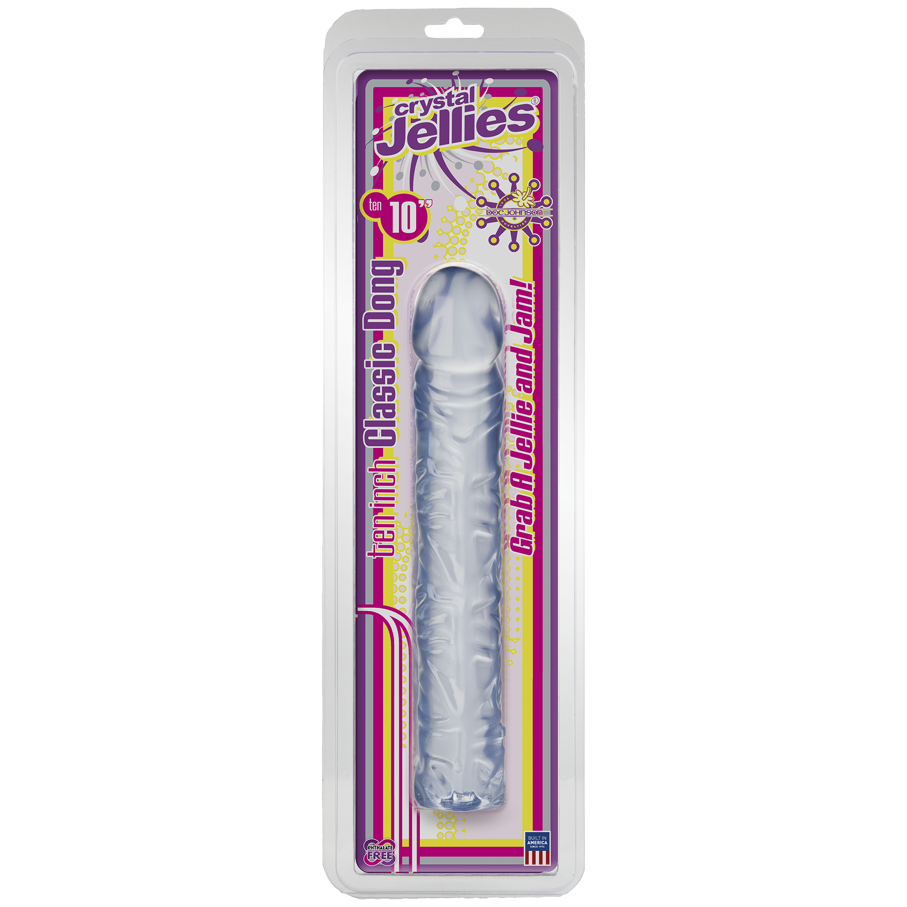 Gode Jelly Bleu 25 x 4 cm