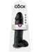 Gode King Cock 27 x 8 cm Noir