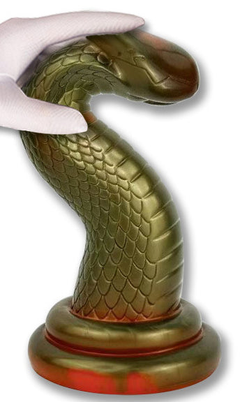 Gode Kobra 19 x 6cm Vert