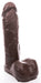 Gode Lil M Hung System 20 x 5.5 cm Marron