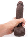 Gode Lil S Hung System 17 x 4.5 cm Marron