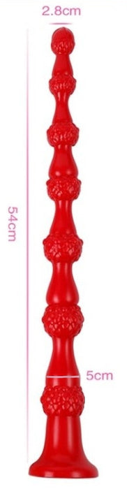 Gode long Beads Reptil 50 x 5cm