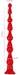 Gode long Beads Reptil 50 x 5cm