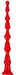 Gode long Beads Reptil 50 x 5cm