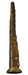 Gode long Monster RattleSnake 45 x 5.5cm Doré