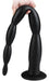 Gode long Scale Beads M 40 x 4cm Noir