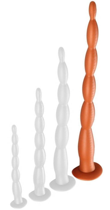 Gode long SCALE BEADS XL 60 x 6 cm