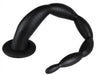 Gode long Scale Beads XL 60 x 6cm Noir