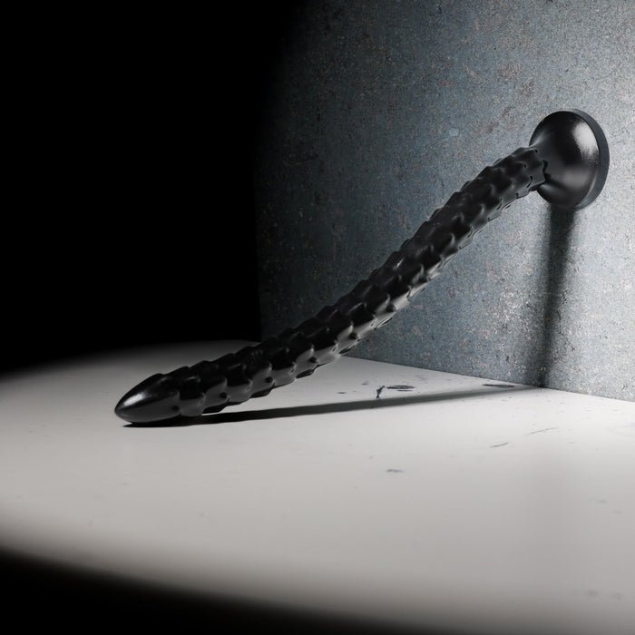 Gode long Scaled Anal Snake M 40 x 3.5cm
