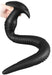 Gode long silicone VIKAELIS L 45 x 4.5cm Noir