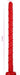 Gode long Spiral Dot 50 x 3.5cm