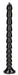 Gode long Stacked Anal Snake M 40 x 3.5cm