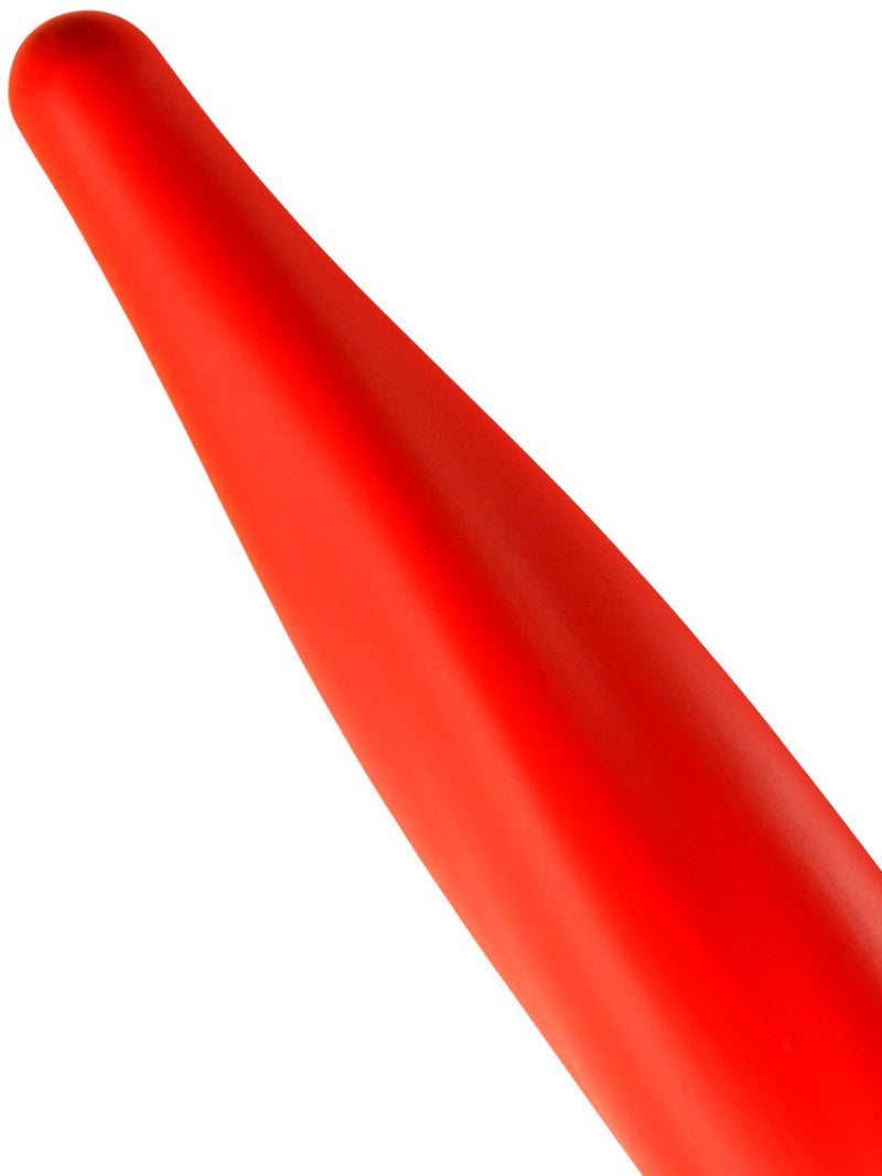 Gode long Stretch Worm N1 - 39 x 3cm Rouge