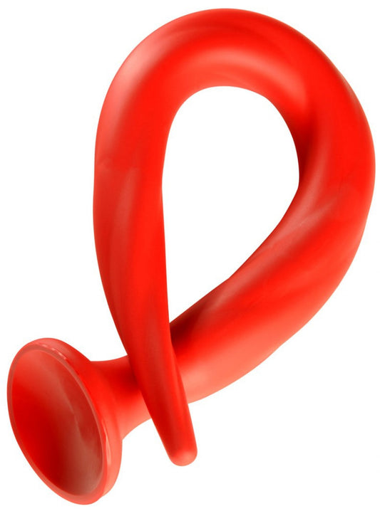 Gode long Stretch Worm N1 - 39 x 3cm Rouge