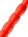 Gode long Stretch Worm N2 - 40 x 4cm Rouge