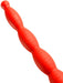 Gode long Stretch Worm N4 - 50 x 5.2cm Rouge