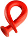 Gode long Stretch Worm N5 - 64 x 5.2cm Rouge