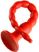 Gode long Stretch Worm N6 - 60 x 6cm Rouge