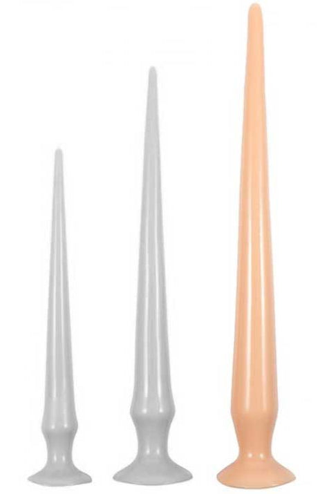 Gode long Tail Flex L 48 x 4.5 cm Flesh