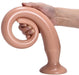Gode long Tail Flex M 40 x 4.5 cm Flesh