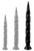 Gode Long Tail L 50 x 5cm Noir