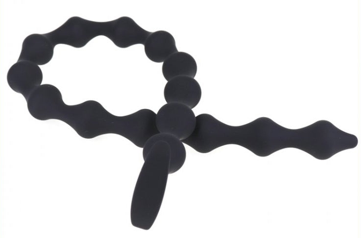 Gode long Thin Beads 55 x 2.3cm