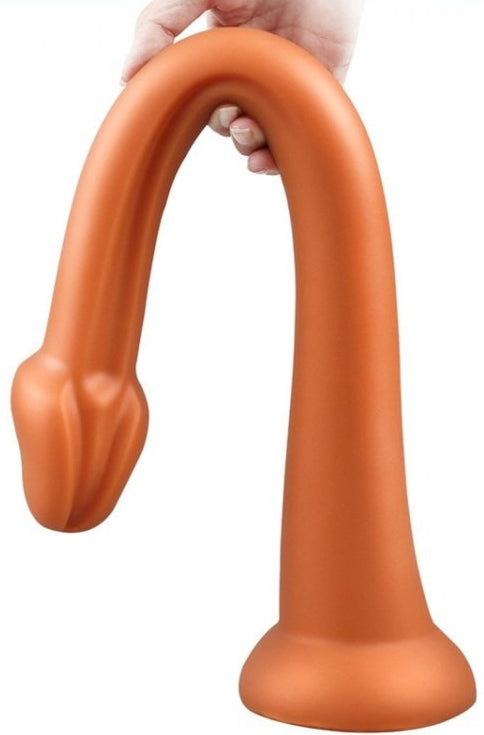 Gode long WHALE DILDO XXL 55 x 7.5 cm Pointe 6.3 cm