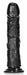 Gode Mega Curved RealRock 25 x 5.6cm Noir