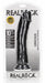 Gode Mega Curved RealRock 25 x 5.6cm Noir