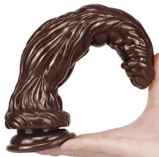 Gode Monster Ash 24 x 6.5cm Marron