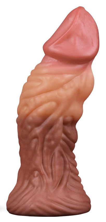 Gode Monster Oak Nature Cock 16 x 5cm