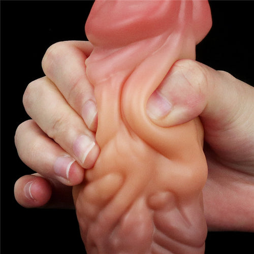 Gode Monster Oak Nature Cock 16 x 5cm