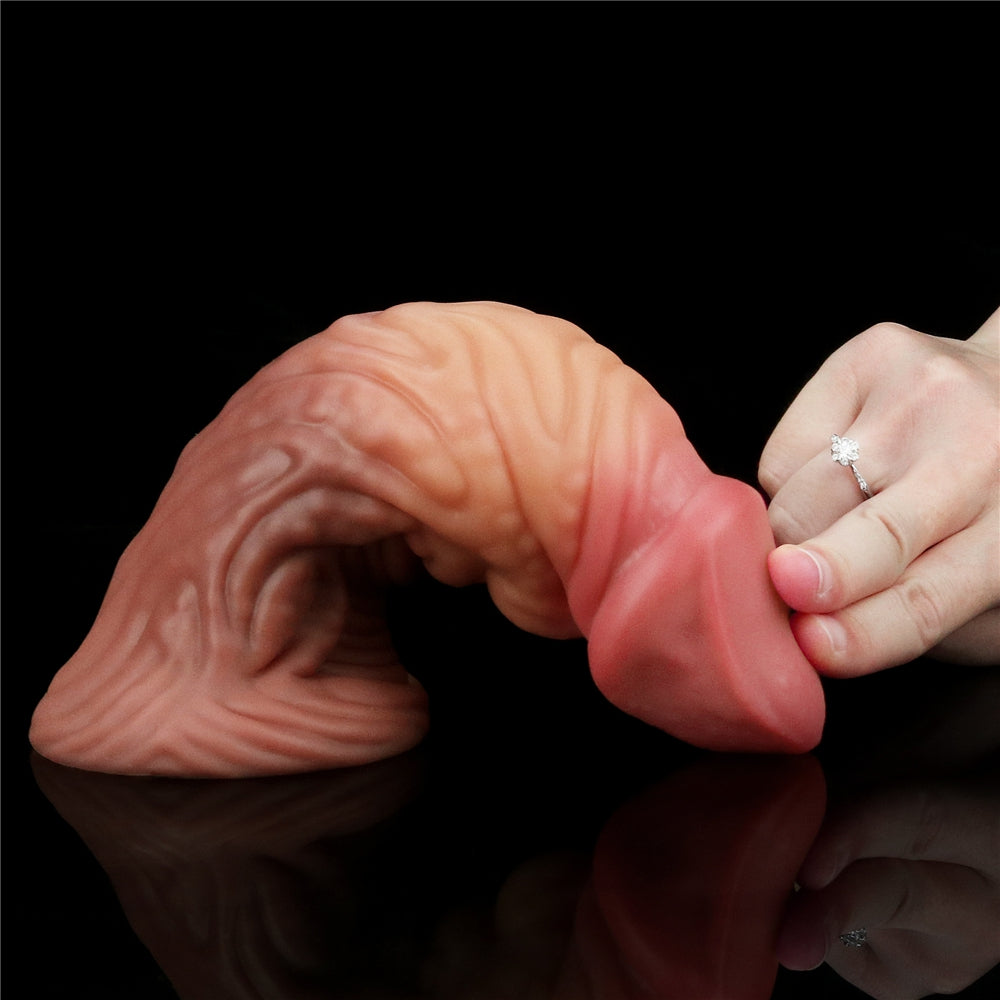 Gode Monster Oak Nature Cock 16 x 5cm