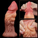 Gode Monster Oak Nature Cock 16 x 5cm