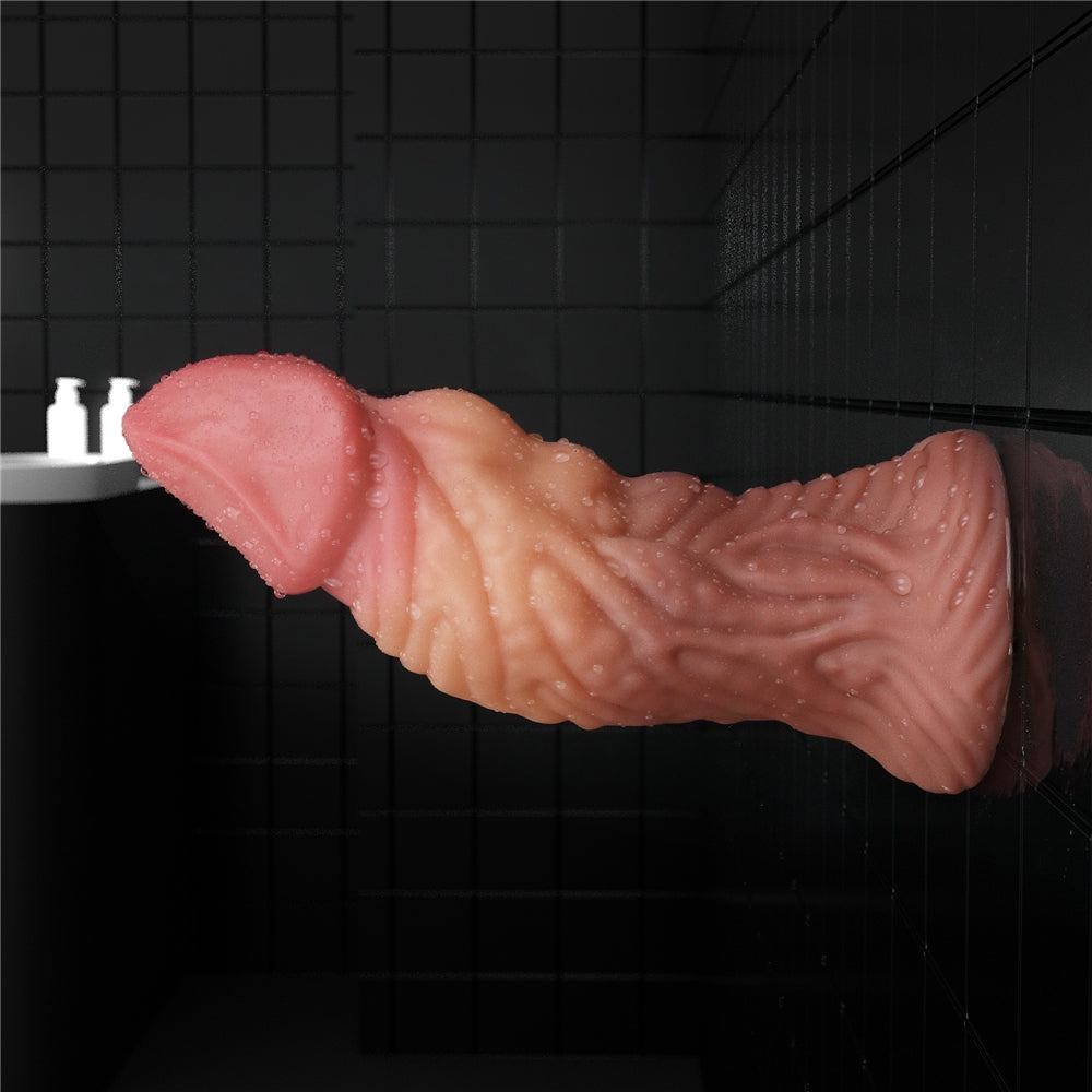 Gode Monster Oak Nature Cock 16 x 5cm