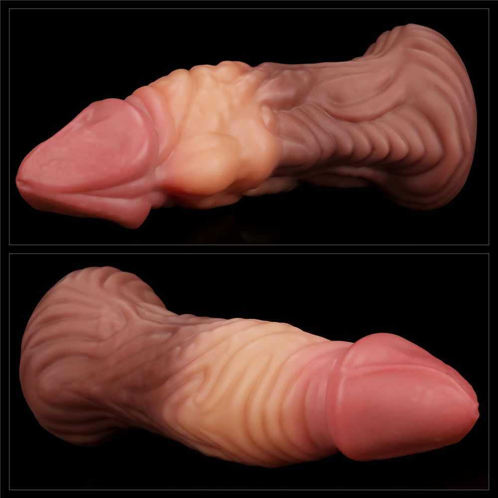 Gode Monster Oak Nature Cock 16 x 5cm