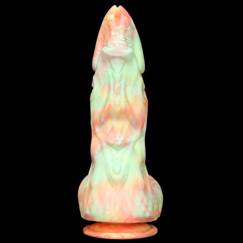 Gode Monster Rutuk 17 x 6 cm Rose-vert