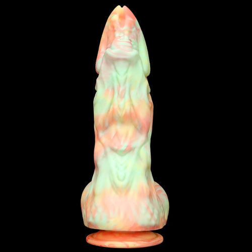 Gode Monster Rutuk 17 x 6 cm Rose-vert