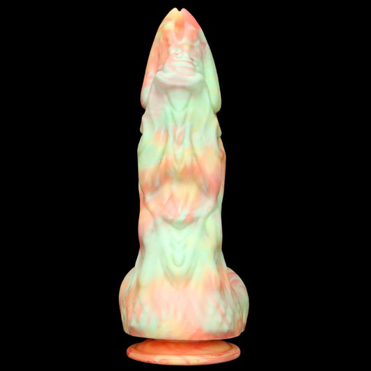 Gode Monster Rutuk 17 x 6 cm Rose-vert