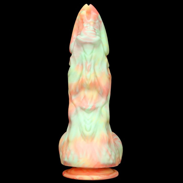 Gode Monster Rutuk 17 x 6 cm Rose-vert