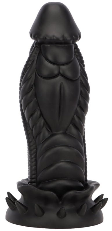 Gode Monster Silicone ALLKUS 20 x 7.5cm Noir